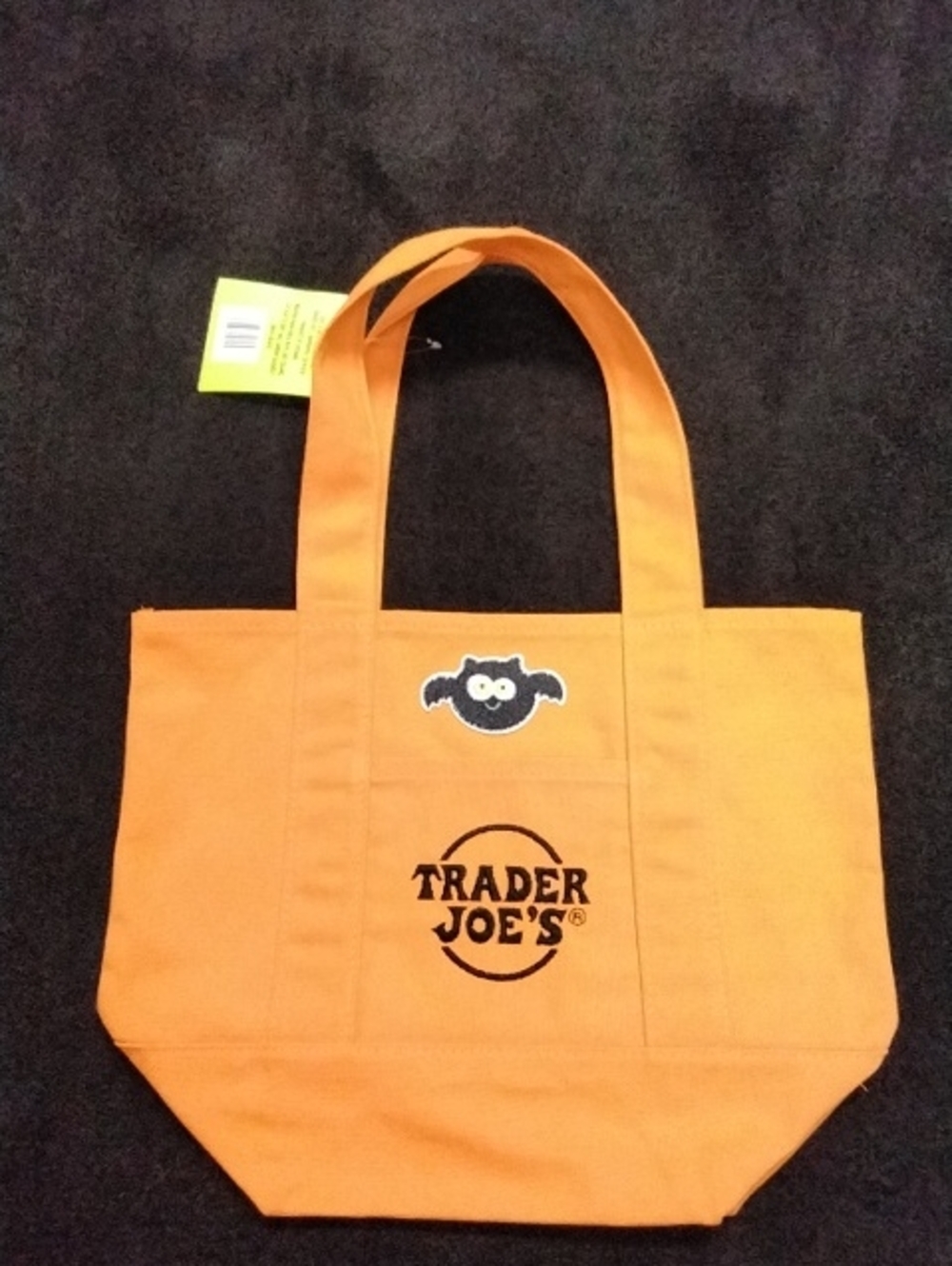 Trader Joe's Orange Kids Tote Bag